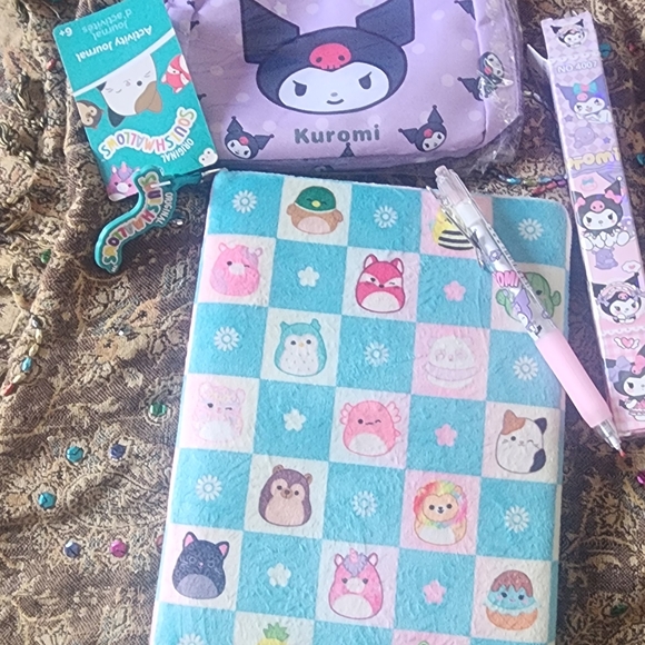 Squishmallows Other - Squishmallows Purple and Pink Bag Accessory